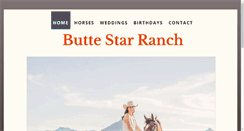 Desktop Screenshot of buttestarranch.com
